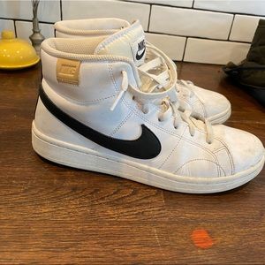 Nike Court Royal high top sneakers. Size 8